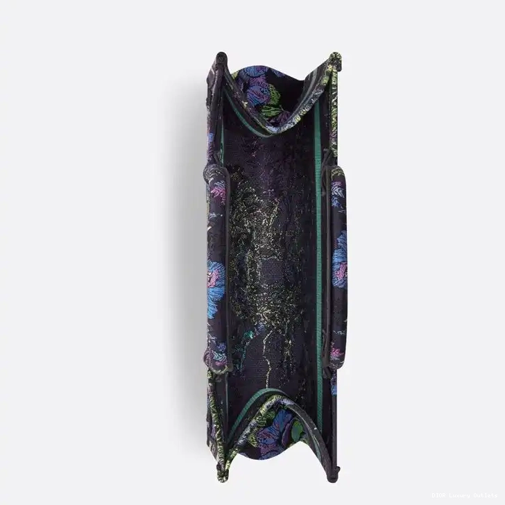 Cheap Dior Voyage Book Tote Blue Jouy Canvas Toile Motif De 0704 Luxury